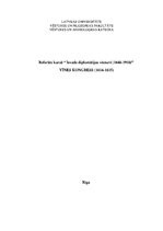 Referāts 'Vīnes kongress', 1.