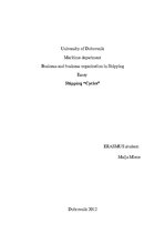 Referāts 'Shipping Cycles', 1.