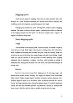 Referāts 'Shipping Cycles', 5.