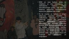 Prezentācija 'Rave kultūra un tās stāvoklis Latvijā', 6.