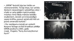 Prezentācija 'Rave kultūra un tās stāvoklis Latvijā', 14.