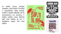 Prezentācija 'Rave kultūra un tās stāvoklis Latvijā', 24.