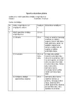 Konspekts 'Vieglatlētikas mācību stundas konspekts', 1.