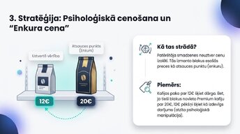 Prezentācija 'Lielveikalu cenošanas stratēģijas un to ietekme uz patērētāju izvēli Latvijā un ', 9.