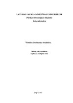 Konspekts 'Viesnīcu ieņēmumu struktūra', 1.