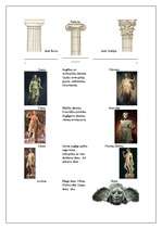 Konspekts 'Seno romiešu un grieķu dievu salīdzinājums', 1.