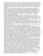 Eseja 'Marketing Spotlight - Microsoft Competitive Markets and Marketing Strategies ', 1.