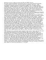 Eseja 'Marketing Spotlight - Microsoft Competitive Markets and Marketing Strategies ', 2.