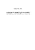 Diplomdarbs 'Apgrozāmo līdzekļu finansēšanas politika un pilnveidošanas iespējas ražošanas uz', 1.