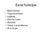 Prezentācija 'Excel funkcijas', 2.