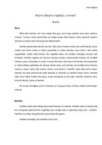 Konspekts 'Viljama Šekspīra traģēdijas "Hamlets" analīze', 1.