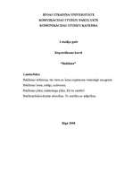 Konspekts 'Reklāma', 1.