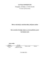Referāts 'Bērnu vakcinācija: statistikas datu, pētījumu analīze 2018-2020 gadā', 1.