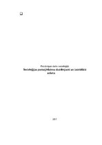 Konspekts 'Socioloģijas pamatjēdzienu skaidrojumi un izstrādātā anketa', 1.