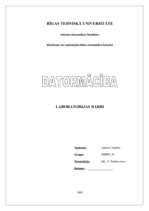 Konspekts 'Laboratorijas darbi informātikā', 30.