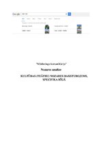 Referāts 'Kultūras (teātru) nozares raksturojums, specifika Rīgā', 1.