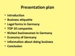 Prezentācija 'Business Etiquette in Germany', 2.