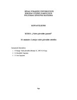 Konspekts 'Latvijas valsts pārvaldes attīstība', 1.