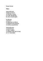 Referāts 'Strukturālisms Laimas Līvenas dzejolī "Mājas"', 3.