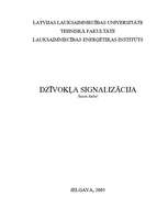 Referāts 'Dzīvokļa signalizācija', 1.