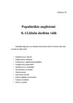 Referāts 'Anglicismi un to pielietojums', 25.