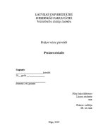 Prakses atskaite 'Administratīvo tiesību prakse', 1.
