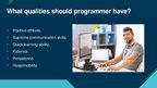 Prezentācija 'Who Is a Programmer', 6.