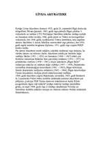 Konspekts 'Līvija Akurātere', 1.