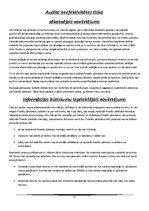 Konspekts 'Audits', 37.