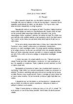 Eseja 'Mans "jā" un mans "nekad"', 1.