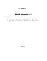 Konspekts 'Otrais pasaules karš', 1.
