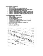 Konspekts 'Pārnesumu kārbas daļēja izjaukšana, detaļu defektēšana, salikšana', 2.