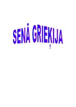 Referāts 'Senā Grieķija', 1.