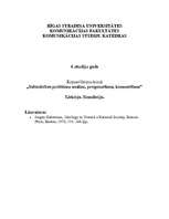 Konspekts 'Simulācija', 1.