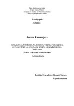 Konspekts 'Intelektuālā īpašuma, t.s. patentu tiesību pārvaldības aktualitātes un risinājum', 1.