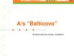 Prezentācija 'AS "Balticovo"', 1.