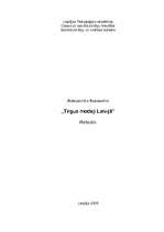 Referāts 'Tirgus modeļi Latvijā', 2.