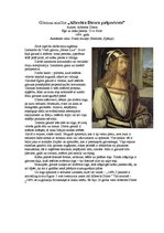 Prezentācija 'Albrehts Dīrers. Personība. Darbi', 1.