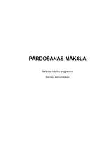 Referāts 'Pārdošanas māksla', 1.
