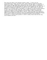 Eseja 'The Importance of Water', 1.