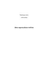 Konspekts 'Siena sagatavošanas mašīnas', 1.