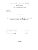 Diplomdarbs '2010.gada snieglauzēs bojāto egļu audžu potenciālo zaudējumu analīze AS "Latvija', 1.