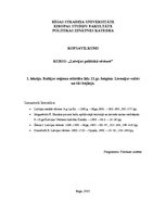 Konspekts 'Baltijas reģiona attīstība līdz 12.gadsimta beigām. Livonijas valsts un tās bojā', 1.