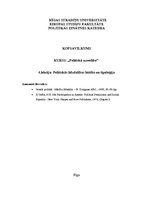 Konspekts 'Politiskās līdzdalības būtība un tipoloģija', 1.