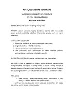 Konspekts 'Rotaļnodarbība. Skaits un skaitīšana 6-7 gadu vecuma bērniem', 1.