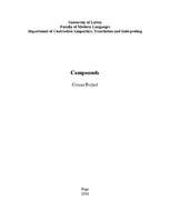 Referāts 'Compounds', 1.