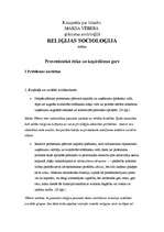 Konspekts 'M.Vēbers "Reliģijas socioloģija"', 1.