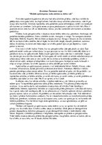 Eseja 'Dažādo apdzīvojumu veidu ietekme uz dabu', 1.