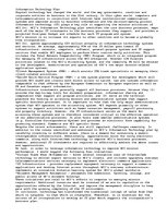 Eseja 'Information Technology Plan', 1.