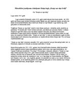 Eseja 'Rainis "Jāzeps un viņa brāļi"', 1.